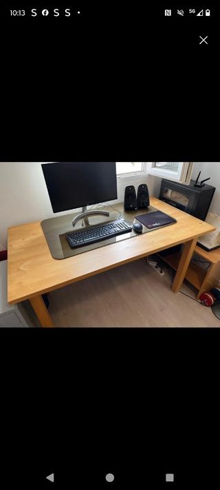Mesa Ikea Norden Madera Maciza