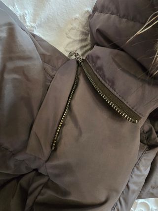 Cazadora acolchada marrón Talla M