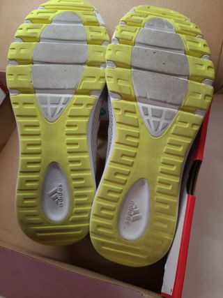 Zapatillas Adidas Gris/Blanco Talla 43.5