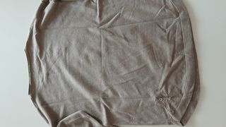 Jersey Corazón Lentejuelas Beige Rosa