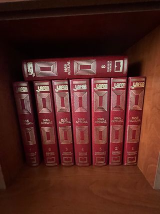 enciclopedia mas actual 8 tomos