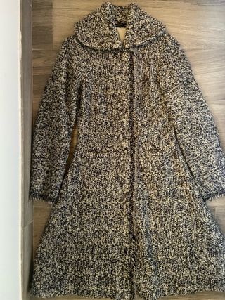Cappotto lana bouclè