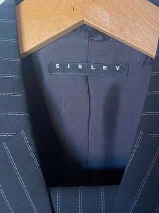 Completo giacca e pantalone Sisley nero