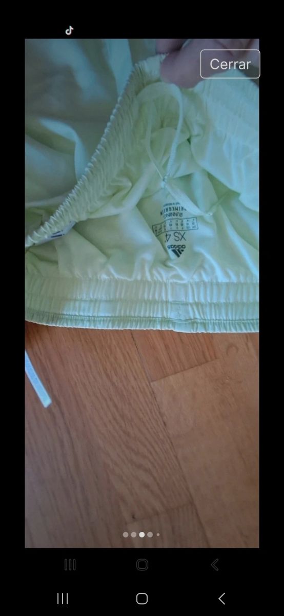 Pantalón corto deportivo Adidas  Talla XS
