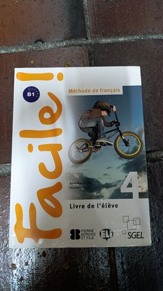 Facile 4 - libro de texto francés 