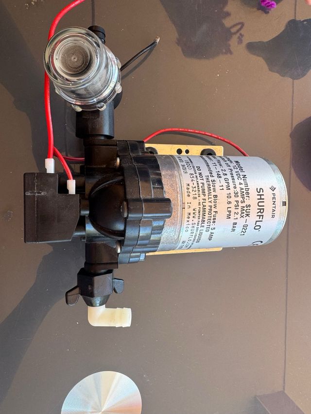 Bomba de agua Shurflo 12V DC
