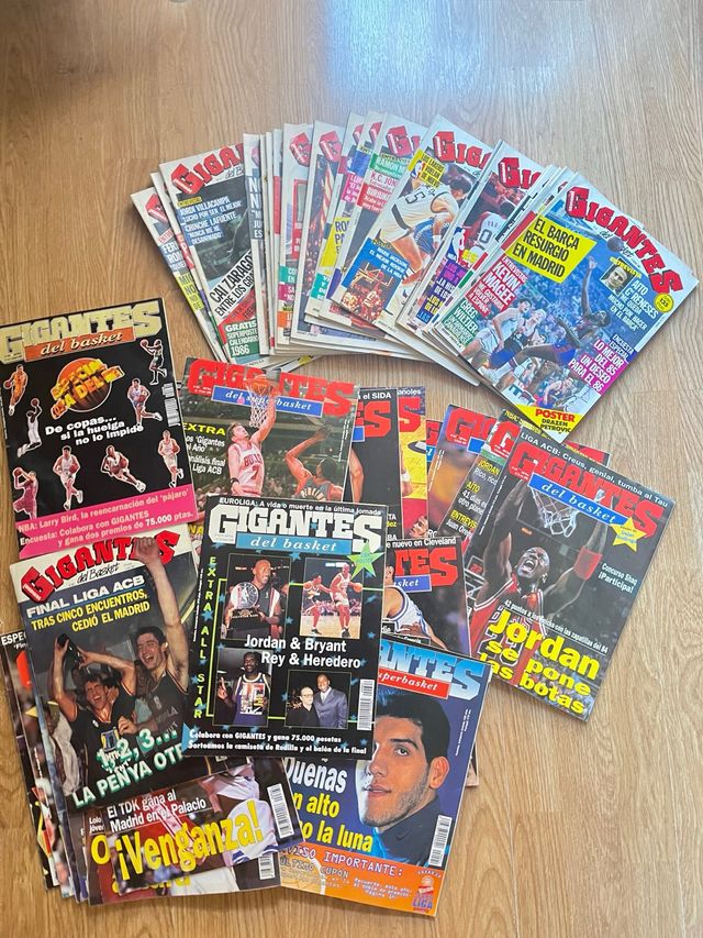 Lote 50 Revistas Gigantes del Basket