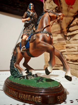 WILLIAM WALLACE BRAVEHEART PINTADO A MANO