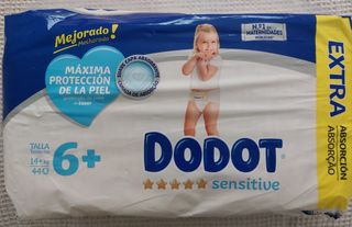 Dodot Sensitive Talla 6+ (44 pañales)