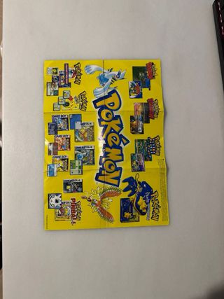 Póster Pokémon Game Boy Color Pikachu