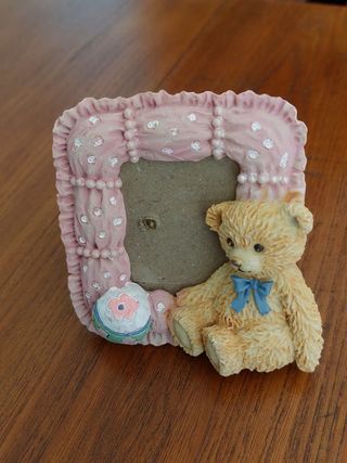 Portafoto Orsetto Rosa