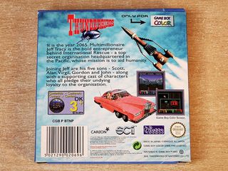 Thunderbirds Game Boy Color Nintendo