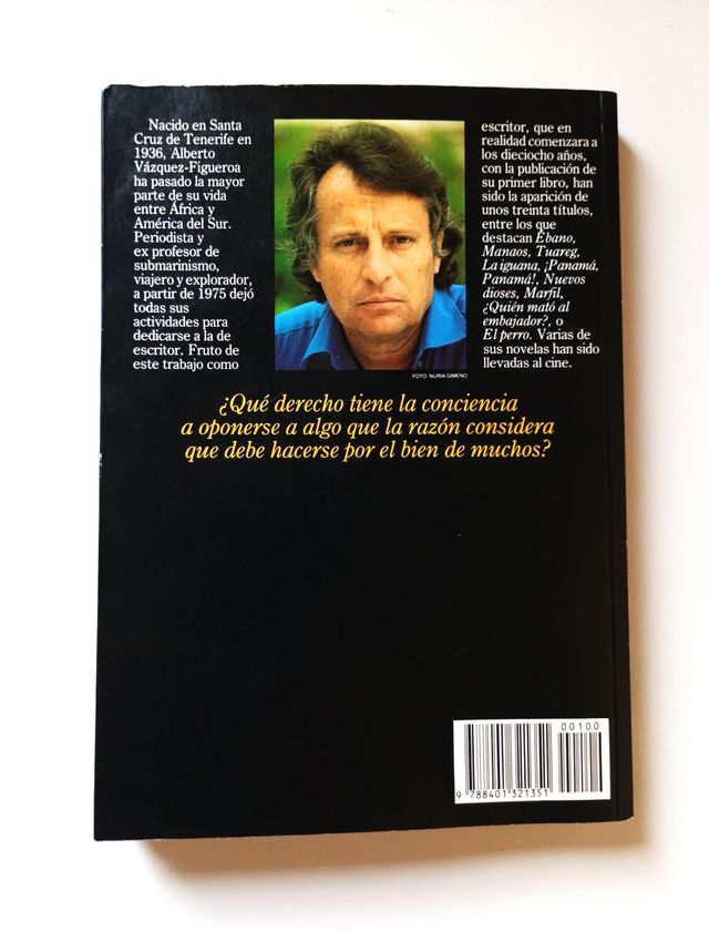 Olvidar Machu-Picchu, Alberto Vázquez Figueroa.