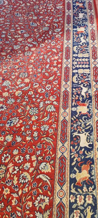 Alfombra de lana única