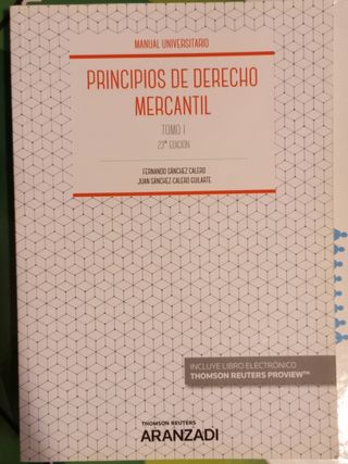 Principios de derecho mercantil