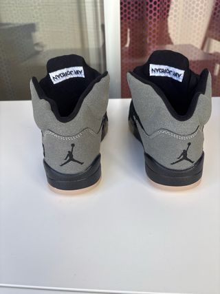 Zapatillas Nike Jordan 5 Negro Gris