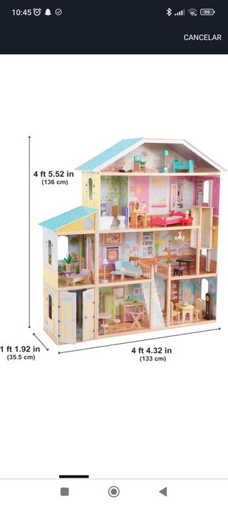 Casa de Muñecas KidKraft Madera. Grande