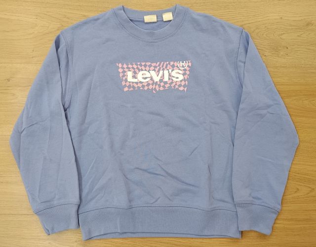Sudadera Levi's morada con logo