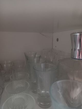 1 Mueble completo IKEA Blanca y Cristal