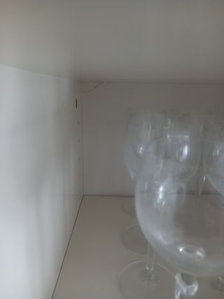 1 Mueble completo IKEA Blanca y Cristal