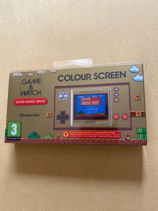 Nintendo Game & Watch Super Mario Bros. Dorado