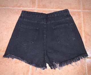 Vaqueros cortos rotos mujer Talla M