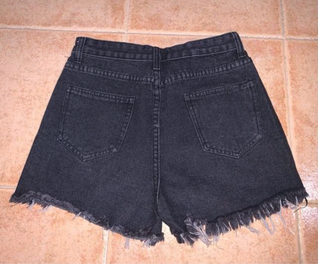 Vaqueros cortos rotos mujer Talla M