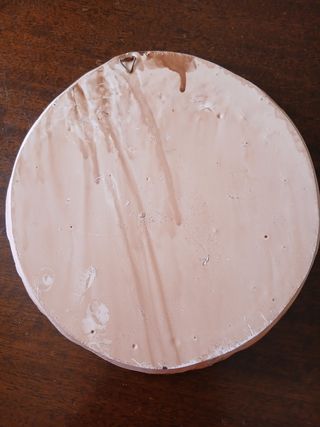 Piatto S. Pietro Roma Gesso Decorativo