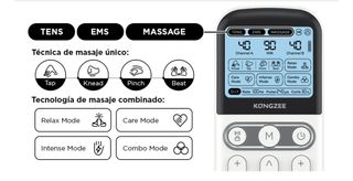 Electroestimulador TENS EMS MASSAGE