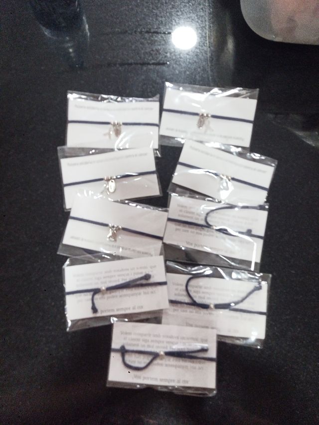 Bracciale in argento con dettaglio evento