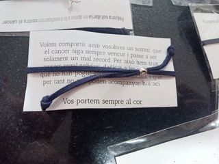 Pulsera detalle evento plata