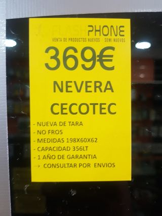 Nevera Cecotec