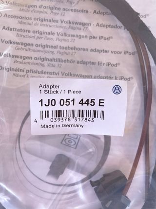 Cavo Adattatore Radio VW Passat Golf 1J0051445E

