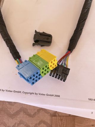 Cavo Adattatore Radio VW Passat Golf 1J0051445E

