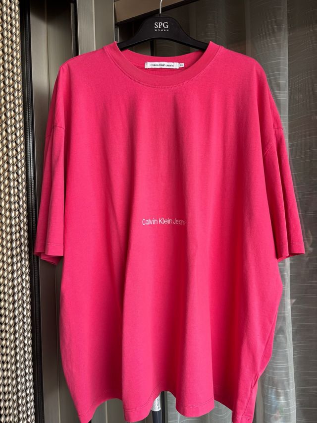 Camiseta Calvin Klein Jeans Rosa