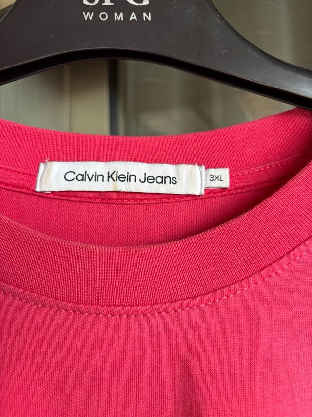Camiseta Calvin Klein Jeans Rosa