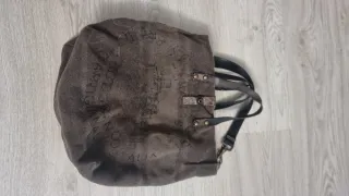 Borsa Campomaggi Saco y Piel Marrón