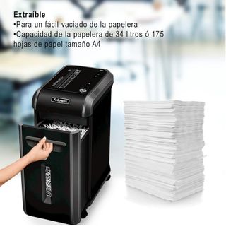 Trituradora de papel Fellowes
