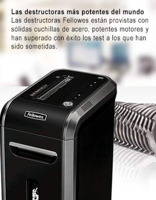 Trituradora de papel Fellowes