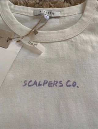 Camiseta Scalpers Algodón. A estrenar.