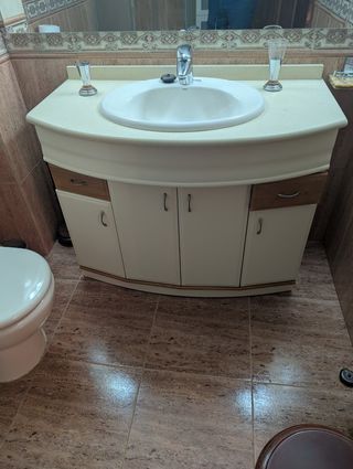 Mueble de baño con lavabo