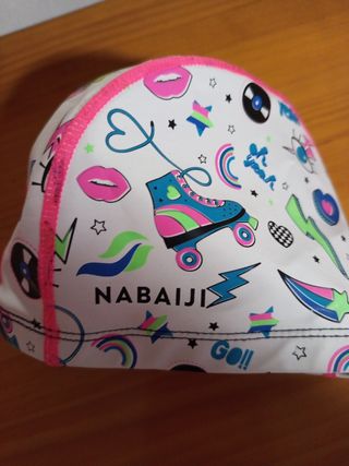 Gorro piscina niña Nabaiji 2/3 años