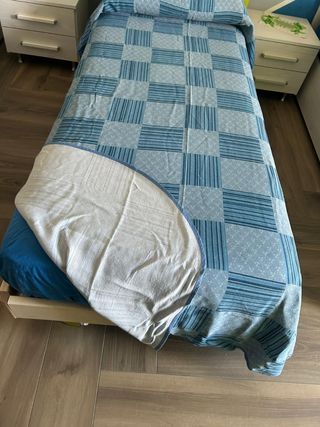 Copriletto singolo in cotone