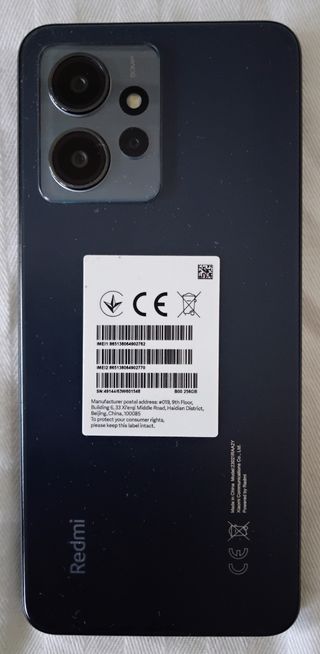 Xiaomi Redmi Note 12 Negro