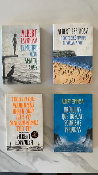 Pack 4 Libros Albert Espinosa