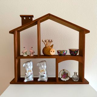 Conjunto de salero y pimentero vintage de cerditos