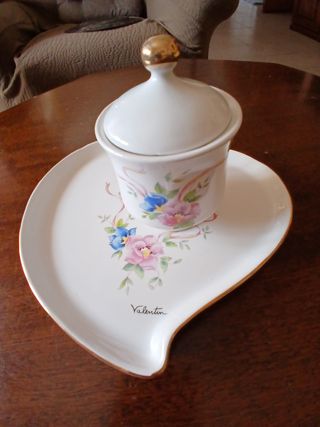 Set Piatto Cuore e Zuccheriera