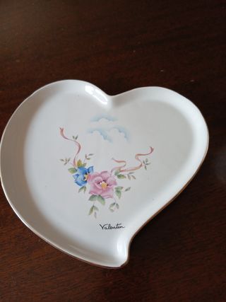 Set Piatto Cuore e Zuccheriera