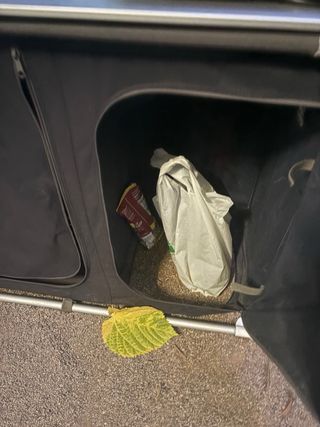 Mueble Cocina Camping Negro/Azul