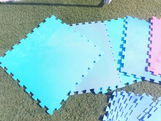 Suelo protector de goma puzzle
